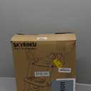 Potty Training Seat, SKYROKU Upgrade Toddler Toilet Seat for Kids Boys Girls, 2 in 1 Potty Training Toilet, Splash Guard Anti-Slip Pad Step Stool,New Sector-Shape Stabilized Base (8899+Grey)