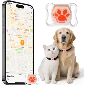 Cat Tracker for Indoor & Outdoor Cats & Dogs with Unlimited Range  365-Day Battery Life iOS & Android Compatible No Subscription or Monthly Fee Kitten Finder with Real-Time Alerts Easy to Use