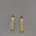 E11 LED Bulb 8W 800LM 100W Equivalent, JDE11 Mini Candelabra LED Bulb Dimmable,Daylight White 6000K, JDE11 120V 100W LED for Ceiling Fan Pendant Lighting Pack of 2 (Daylight White)