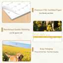 3 x 2026 Calendar, Wall Calendar 2026, Dogs 12 Month Wall Calendars (Jan - Dec 2026) 12" x 24" Opened, Hanging Monthly Calendar Thick Paper for Kids Family Adults Office Home