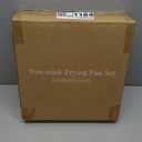 Innerwell Nonstick Frying Pan Set, Set of 3 Non Stick Frying Pans, Gold Granite Induction Cookware, 8inch&9.5inch&11inch Skillet Omelette Egg Frying Pan Set, kitchen Cooking Pan Set, PFOA&PFAS Free