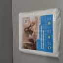 Linenspa Waterproof Mattress Protector, Full Size Fitted Sheet Style, Breathable, Machine Washable & Dryer Safe, White
