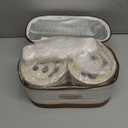 Lunch Box Insulated Lunch Box Stainless Steel,Leakproof,Stackable,Thermal Lunch Bag,Cutlery Set,59 Oz/1740ml,Lunch Containers Adults Women Work Camping Outdoor