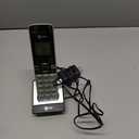 AT&T TL86003 Accessory Cordless Handset, Silver/Black | Requires AT&T TL86103 to Operate