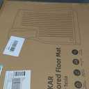 Floor Mats Fit for Model Y 2026-2025 Juniper 5-Seat - Custom Fit All Weather Front & Rear Row TPE Car Mats Floor Liners, 3-Piece (Not Fit 7-Seat)