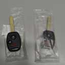 MechanMagic 2PCS Key Fob Remote Replacement Fits Honda CR-V 2007 2008 2009 2010-2013/CR-Z 2011- 2014 2015/Fit/Insight/Accord Coupe/Crosstour MLBHLIK-1T Keyless Entry Remote Control 35111-SWA-306