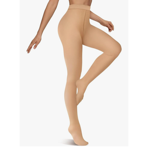 Vertvie Plus Size Fleece Lined Tights for Women Thermal Pantyhose Winter Warm Thick Tights High Waisted Opaque Leggings (180g-Thick Fleece, Nude, X-Large-XX-Large)