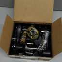 Kwikset Tustin Interior Privacy Door Handle with Lock, Door Lever For Bathroom and Bedroom, Matte Black Reversible Keyless Turn Lock, with Microban Protection (Privacy (Pack of 1))