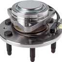 Autoround 515159 Front Wheel Hub and Bearing Assembly fit for Chevy Tahoe/Silverado 1500/ Suburban, GMC Yukon/Sierra 1500, Cadillac Escalade 2014-2020 RWD, 6-Lug w/ABS