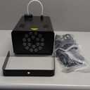 MOSFiATA 1200W Fog Machine, Smoke Machine with 18LED Lights and 6000CFM Fog with Wireless Remote Control Perfect for Wedding, Festival, Party and Stage Effect