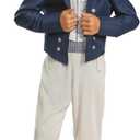 Prince Eric Costume, Official Disney The Little Mermaid Live Action Outfit, Kids Size (Small (4-6))