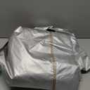 13x13 Canopy Replacement Top with Air Vent Fit for Coleman Oasis 1606532 2156426 2156428, 300D Oxford Waterproof Silver Coated Pop Up Canopy Tent Cover for Outdoor (Replacement Top Only) (Silvery White+oak)