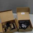 Veise Fingerprint Door Lock with 2 Lever Handles - Keyless Entry Door Lock, Electronic Keypad Deadbolt, Digital Smart Code & Front Handle Sets, Auto-Locking, Easy Installation, Matte Black