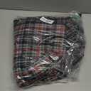 Real Essentials 3 Pack: Men's Fleece Pajama Pants, Loungewear Soft PJ Bottoms Sleepwear Pockets, Small