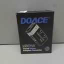 DOACE 220V to 110V Converter for European Travel - 350W 7 in 1 Voltage Converter US to Europe with 3AC, 2QC+2PD for Using U.S. Devices Abroad - Hair Straightener Shaver Toothbrush Laptop Camera Phone