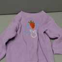 Toddler Girls Sweater Easter Clothes Rabbit Flower Embroidery Crew Neck Long Sleeve Kids Pullovers Fall Tops Size: 18-24 Months