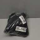 Ekaliy Women's One Shoulder Belted Maxi Dress Long Formal Wedding Guest Dress with Pockets (XX-Large, Black)