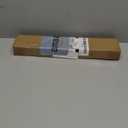 TONIAL Curtain Rod 16 to 30 Inch(1.3 to 2.5 ft), Adjustable Splicing Window Curtain Rods, 3/4 Drapery Rods for Windows, Decorative Single Rod with Modern Cap Finial, Bronze