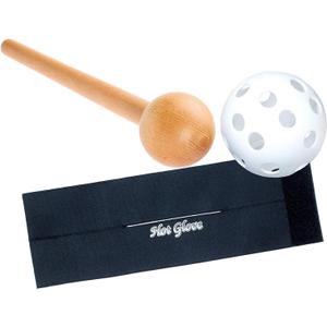 Hot Glove Mallet and Glove Wrap Bundle, 3 Piece Set for Glove Break-In, Black