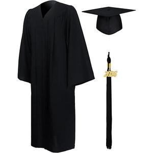 GraduationMall Matte Graduation Gown Cap Tassel Set 2026 for High School and Bachelor, Size: 4