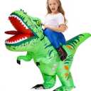 MT MENGTONG Inflatable Dinosaur Costume Kids Riding T Rex Blow up Halloween Costume Funny Party for Boys/Girls S