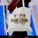 Occupational Therapy Canvas Tote - Mental Health, OT Appreciation Bag for Women