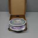 PETG 3D Printer Filament, Dimensional Accuracy +/- 0.03 mm, 1kg Spool(2.2lbs), 1.75 mm Fit for Most 3D PrintersFlash Purple