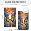 Decorative Art Light Switch Covers,1 Gang Single Toggle Duplex Outlet,Wall Plate,Switchplate Electrical Faceplate,Butterfly