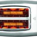 LIVWELL Smart Touch 2-Slice Metal LED Toaster - Brushed SS Finish | LED Touch Screen, 6 Browning Levels, Countdown Timer, Cancel Function, Defrost Setting, Even Heating, Compact Design