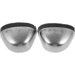 Mobestech Steel Toe Guard Metatarsal Guards Foot Guard Toe Cap Safety Shoe Covers Universal Overshoes Workplace Cover Safety Footwear Toe Work Shoes Protector Attachment for Industry Silver