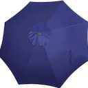 Blissun 9ft Patio Umbrella Replacement Canopy, Market Umbrella Top, Outdoor Table Umbrella Canopy for 8 Ribs, Canopy Only