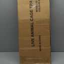 32" Live Animal Traps,Humane Animal Trap for Stray Cats up to 16.5 pounds, Raccoons, Squirrel, Skunk, Mole, Groundhog, Armadillo, Rabbit,Steel Foldable with Pedal Triggers