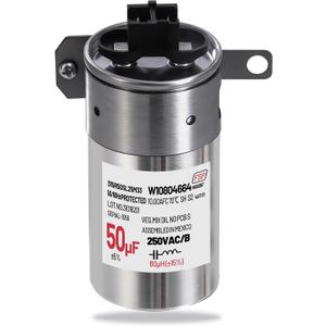 W10804664 AP5982844 W10666221 Washing Machine Run Capacitor Replacement for Whirlpool Washer Capacitor, Replace W10804664VP 4247711 EAP11703494 PS11703494, Fit for Whirlpool Maytag Kenmore