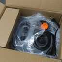 Aquarium External Canister Filter Ultra-Quiet Fish Tank UV Filter Water Circulation Turtle Tank Filter with UV Filters Media 171/225/266/317/397GPH