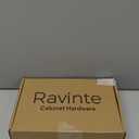Ravinte 18 Pack 3-15/16 Inch Cabinet Handles Brushed Nickel Stainless Steel Kitchen Drawer Pulls Cabinet Pulls 3-15/16"Length,2-1/2" Hole Center