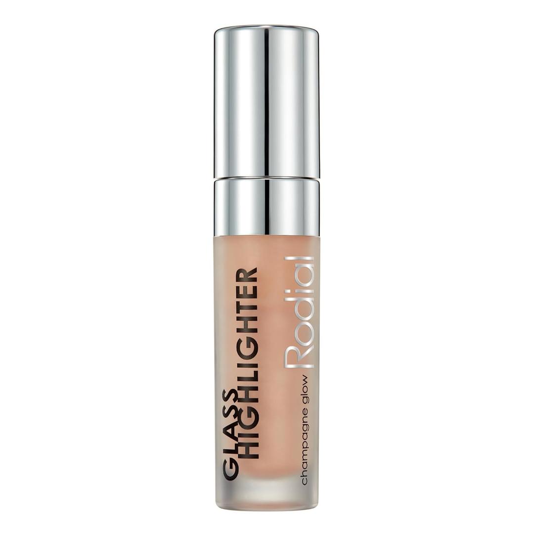 Rodial Glass Highlighter - Feather-Light, Silky Illuminating Fluid for Natural Luminous Glow, Oil-Free, 0.1 fl. oz.