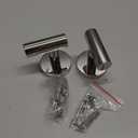 GERZWY Bath Towel Hook SUS 304 Stainless Steel Coat/Robe Clothes Hook for Bath Kitchen Modern Hotel Style Wall Mounted 2 Pack Polished Chrome AG-1107B-JG