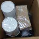 VPACKDUO 16 oz 100 Pack Coffee Cups with Lids and Sleeves, Hot Paper Coffee Cups with Lids, Disposable To Go Cups with Lid for Coffee, Tea, Hot Chocolate, Ideal for Cafes, Offices and Travel