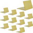 12-Pack Gold Table Number Holder Metal Place Card Stands Photo Sign Holders for Table Numbers, Food Menus, Weddings, Birthdays, Events, Anniversaries, Parties