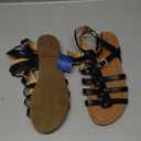 Trary Womens Sandals, Gladiator Sandals for Women, Wide Width Sandals for Women, Strappy Sandals, Flat Sandals for Women, Trendy Sandals Women Dressy Summer Flat, Comfortable Sandals Women Size 10