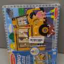 Melissa & Doug The Wheels on The Bus Song Puzzle – 8Piece Wooden Peg Puzzle with LightActivated Sounds, Music Learning Toy for Toddlers and Preschoolers Ages 2+