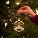 2 x Hyturtle Christmas Just One More Chapter Suncatcher Ornament Tree Decorations, Gifts for Reading Lovers Bookworm Librarian (Bookomc)