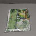 XCHI Green Hats Shamrock Coins St. Patrick's Day Tablecloth Rectangle Table Cloth Washable Table Covers for Indoor Outdoor Dining Home Party Decorations 60x84 Inch