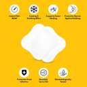 Medela Hydrogel Pads, Instant Pain Relief for Cracked or Sore Nipples from Breastfeeding and Pumping, Cooling Moisture Supports Natural Healing, Pack of 4