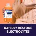 Pedialyte with Immune Support Electrolyte Solution, Hydration Drink with Zinc, Selenium, and Magnesium, Peach Mango, 1 Liter, Pack of 4 (33.8 Fl Oz (Pack of 4)) BB 7/1/26