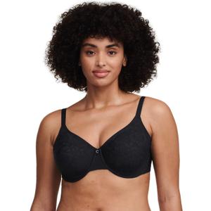 Chantelle Women's Chantelle Women's Comfort Chic Full Coverage Underwire Bra (34F, Black)