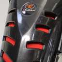 Motorcycle Knee Shin Guards, Long Leg Protection Crash Proof Motorcycle Knee Protection Bendable Adjustable MTB Knee Pads for Men Motocross Gear (Red/ Regular)