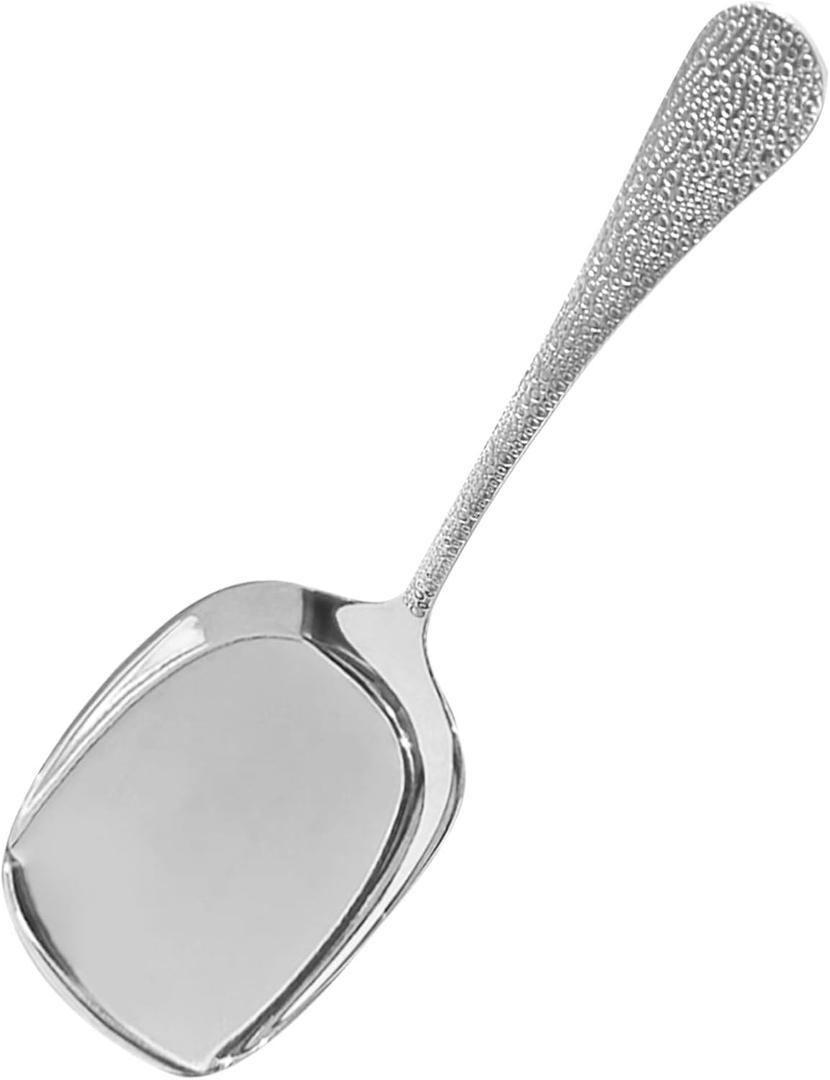 IMEEA Shovel Shape Serving Spoon 18/10 Stainless Steel Buffet Serving Spoon Serving Tablespoon, 9.4-Inch