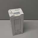 Small Table Lamp for Bedroom - Bedside Lamps for Nightstand, Minimalist Night Stand Light Lamp with Square Fabric Shade, Desk Reading Lamp for Kids Room Living Room Office Dorm (12.8in, Cream & Black)