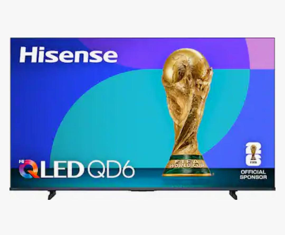 Hisense - 65" Class QD6 Series Hi-QLED 4K UHD HDR Smart Fire TV (2025)